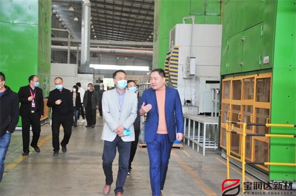 許昌市建筑業(yè)協(xié)會(huì)會(huì)長(zhǎng)來訪寶潤(rùn)達(dá)