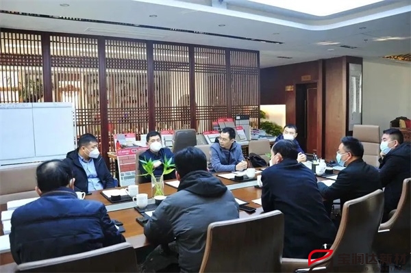 許昌工信局副局長(zhǎng)李進(jìn)偉一行蒞臨寶潤(rùn)達(dá)調(diào)研